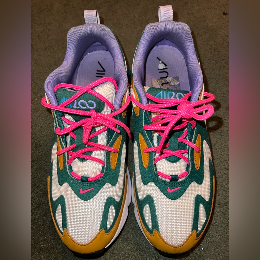 (PLS READ DESC) Nike Air Max 200 Mystic Green Sneakers sz 11W